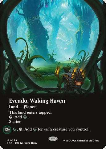 Image for Evendo, Waking Haven (Borderless) (279) (Edge of Eternities) - Magic: The Gathering