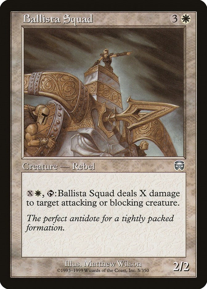 Image for Ballista Squad (5) [Mercadian Masques]