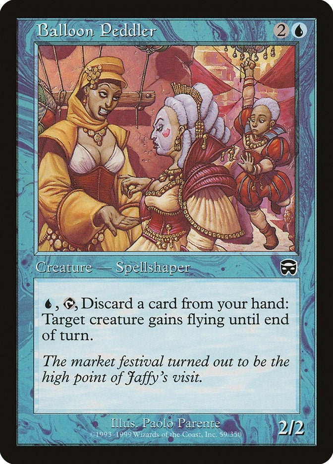 Image for Balloon Peddler (59) [Mercadian Masques]