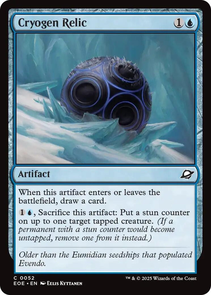 Image for Cryogen Relic (52) (Edge of Eternities) - Magic: The Gathering