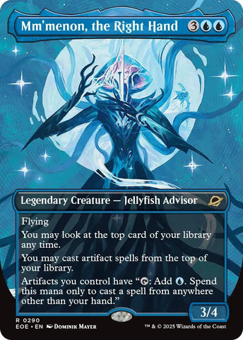 Image for Mm'menon, the Right Hand (Borderless) (290) (Edge of Eternities) - Magic: The Gathering