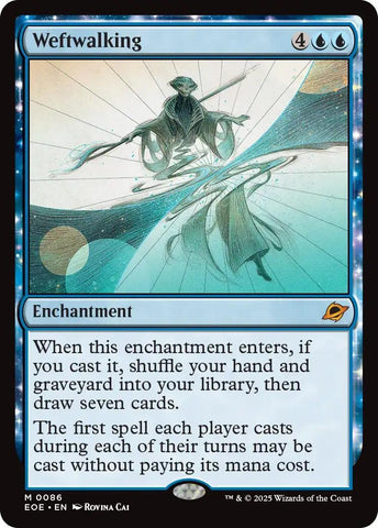Image for Weftwalking (86) (Edge of Eternities) - Magic: The Gathering