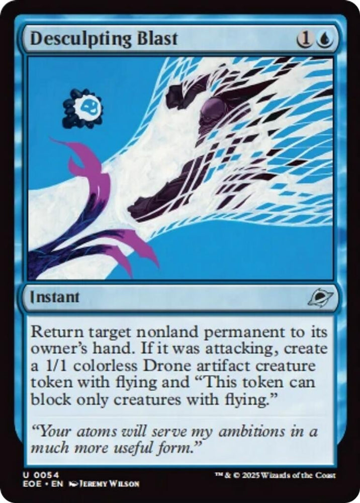 Image for Desculpting Blast (54) (Edge of Eternities) - Magic: The Gathering