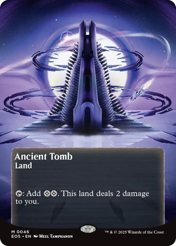 Image for Ancient Tomb (0046) (Borderless) (46) (Edge of Eternities: Stellar Sights) - Magic: The Gathering