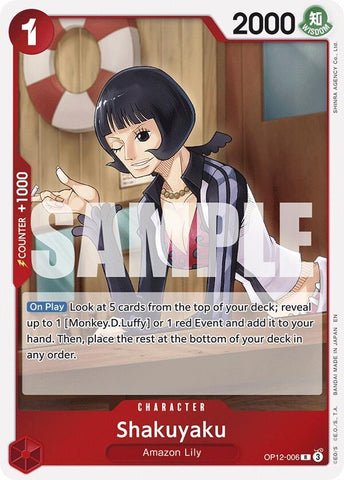 Image for Shakuyaku (OP12-006) (Legacy of the Master) - One Piece Card Game