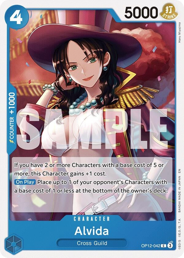 Image for Alvida (OP12-042) (Legacy of the Master) - One Piece Card Game
