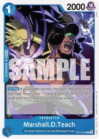 Image for Marshall.D.Teach (OP12-054) - One Piece Card Game