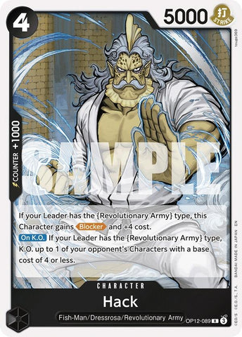 Image for Hack (OP12-089) - One Piece Card Game