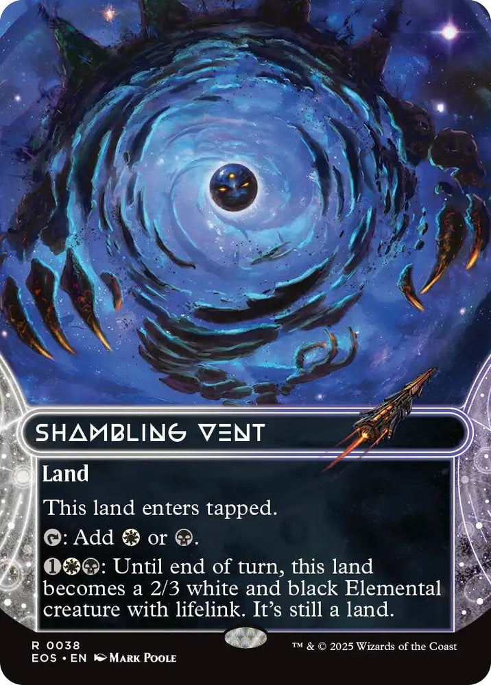 Image for Shambling Vent (0038) (Borderless) (38) (Edge of Eternities: Stellar Sights) - Magic: The Gathering
