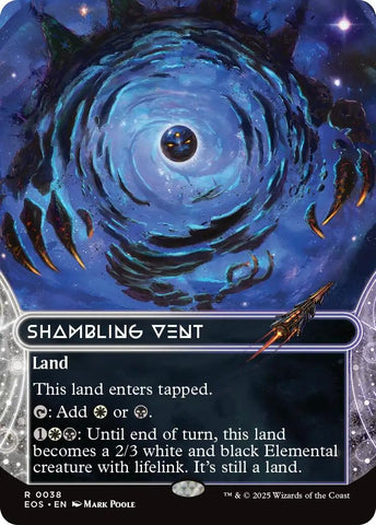 Image for Shambling Vent (0038) (Borderless) (38) (Edge of Eternities: Stellar Sights) - Magic: The Gathering