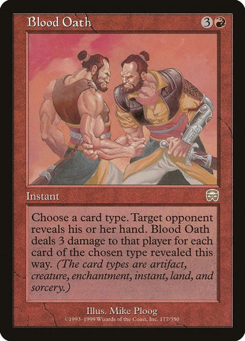 Image for Blood Oath (177) [Mercadian Masques]