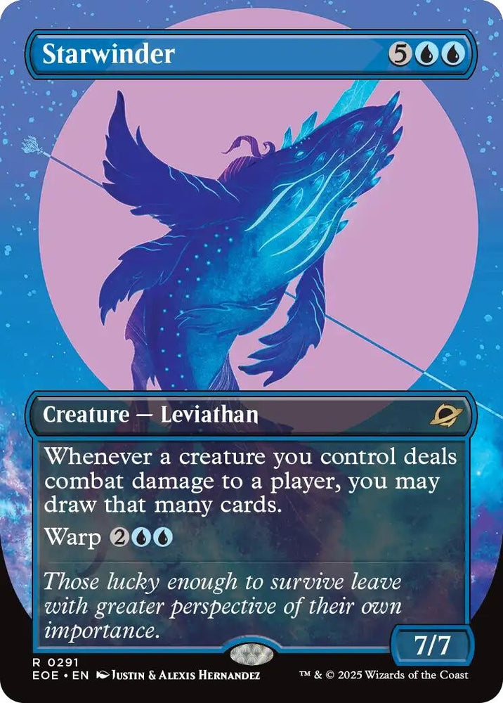 Image for Starwinder (0291) (Borderless) (291) (Edge of Eternities) - Magic: The Gathering