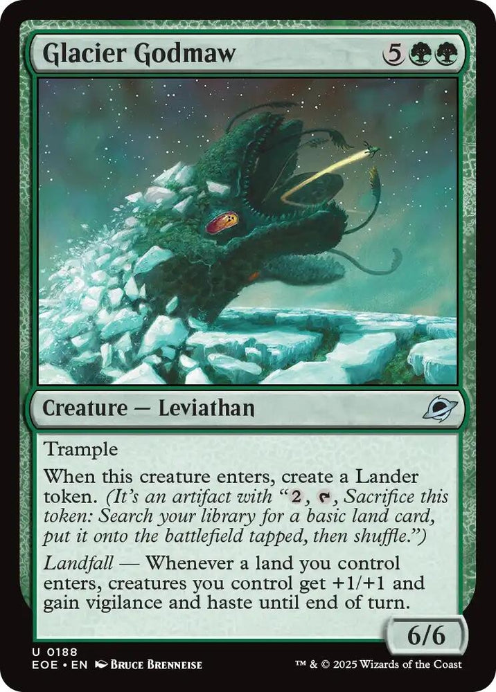 Image for Glacier Godmaw (188) (Edge of Eternities) - Magic: The Gathering