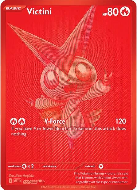 Image for Victini (172/086) (SV: White Flare) - Pokemon