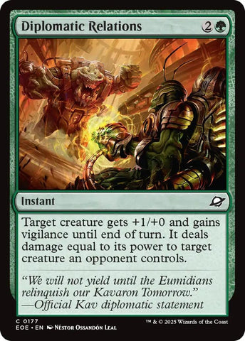Image for Diplomatic Relations (177) (Edge of Eternities) - Magic: The Gathering