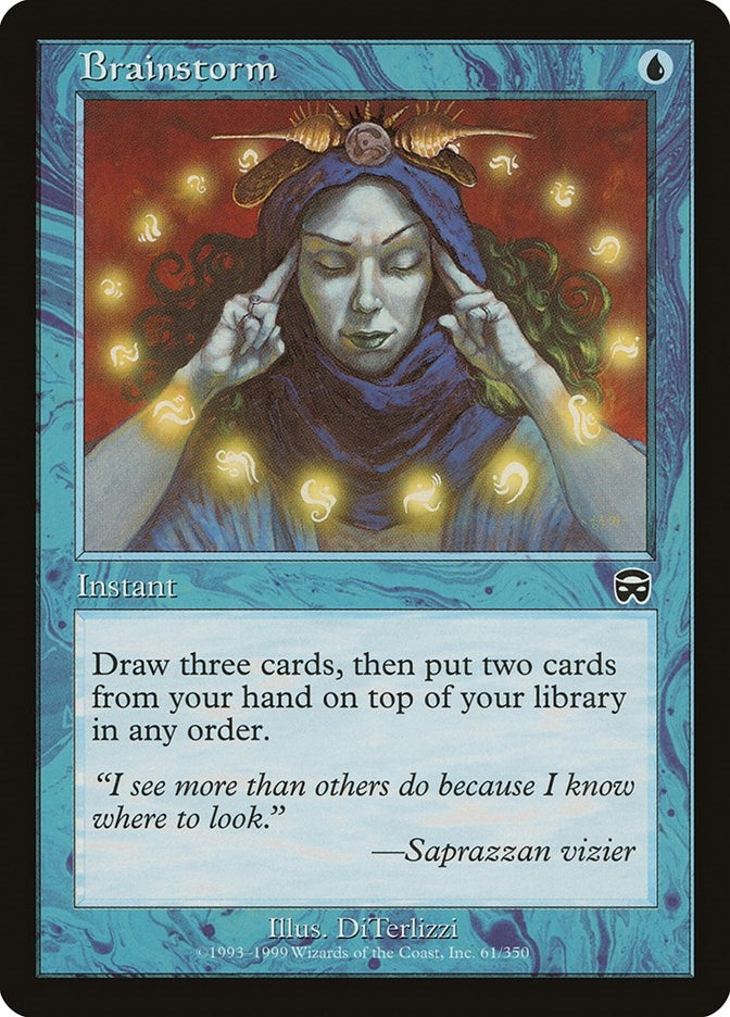 Image for Brainstorm (61) [Mercadian Masques]