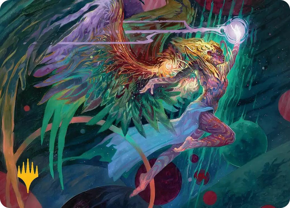 Image for Exalted Sunborn Art Card (Gold-Stamped Signature) (3) (Art Series: Edge of Eternities) (ASEOE) - Magic: The Gathering