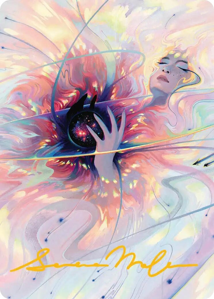 Image for Beyond the Quiet Art Card (Gold-Stamped Signature) (38) (Art Series: Edge of Eternities) (ASEOE) - Magic: The Gathering