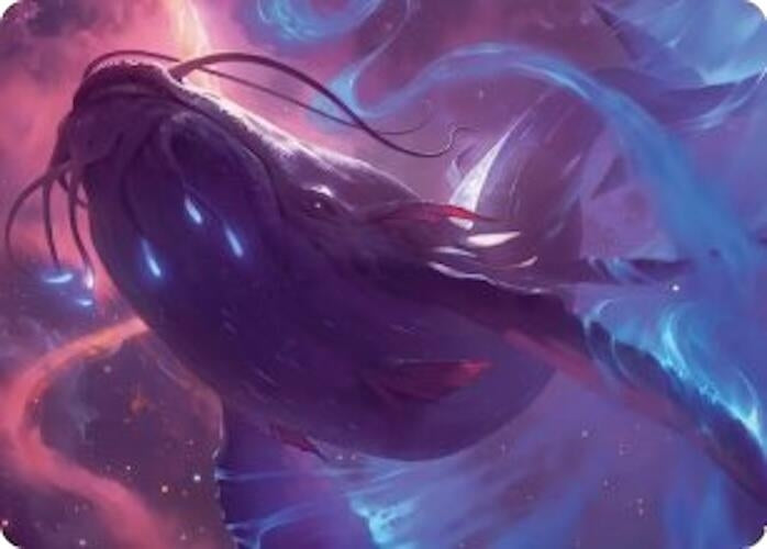 Image for Starbreach Whale Art Card (9) (Art Series: Edge of Eternities) (ASEOE) - Magic: The Gathering