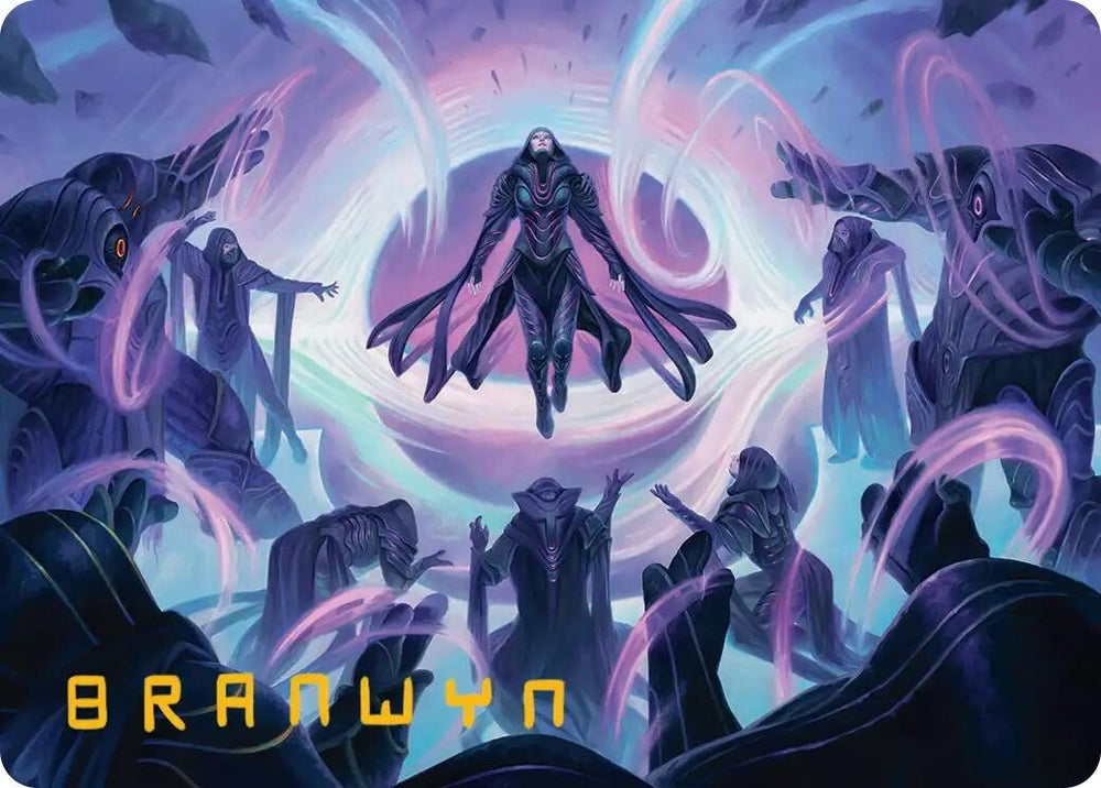 Image for Chorale of the Void Art Card (Gold-Stamped Signature) (12) (Art Series: Edge of Eternities) (ASEOE) - Magic: The Gathering