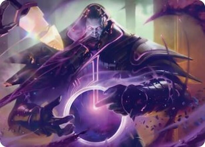 Image for Embrace Oblivion Art Card (13) (Art Series: Edge of Eternities) (ASEOE) - Magic: The Gathering