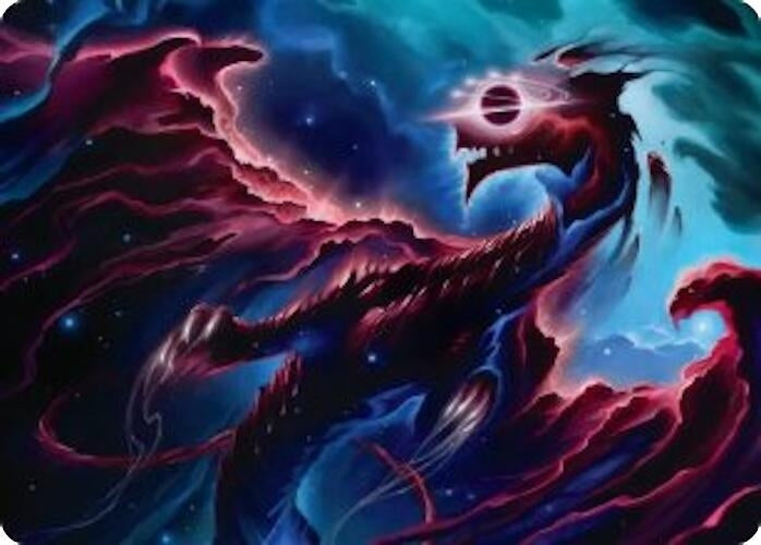 Image for Nova Hellkite Art Card (18/54) (18) (Art Series: Edge of Eternities) (ASEOE) - Magic: The Gathering
