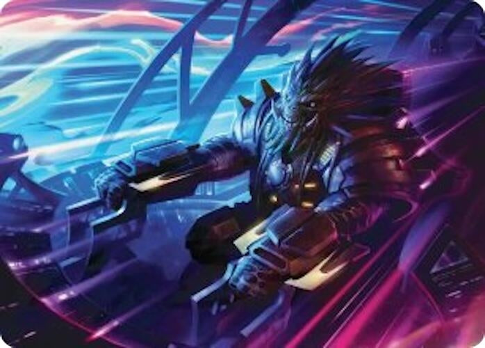 Image for Tannuk, Steadfast Second Art Card (19) (Art Series: Edge of Eternities) (ASEOE) - Magic: The Gathering