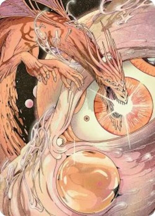 Image for Nova Hellkite Art Card (40/54) (40) (Art Series: Edge of Eternities) (ASEOE) - Magic: The Gathering
