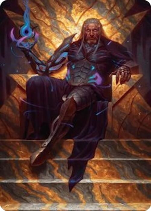 Image for Tezzeret, Cruel Captain Art Card (1/54) (1) (Art Series: Edge of Eternities) (ASEOE) - Magic: The Gathering