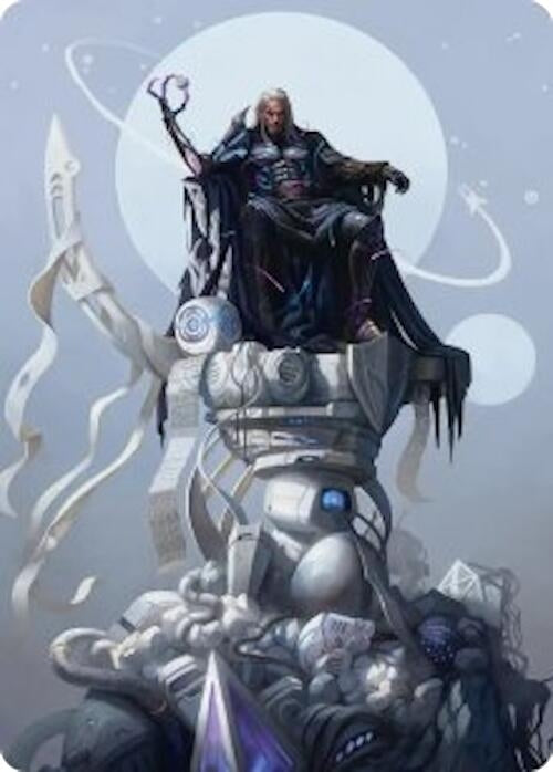 Image for Tezzeret, Cruel Captain Art Card (35/54) (35) (Art Series: Edge of Eternities) (ASEOE) - Magic: The Gathering