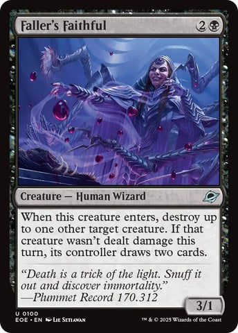 Image for Faller's Faithful (100) (Edge of Eternities) - Magic: The Gathering
