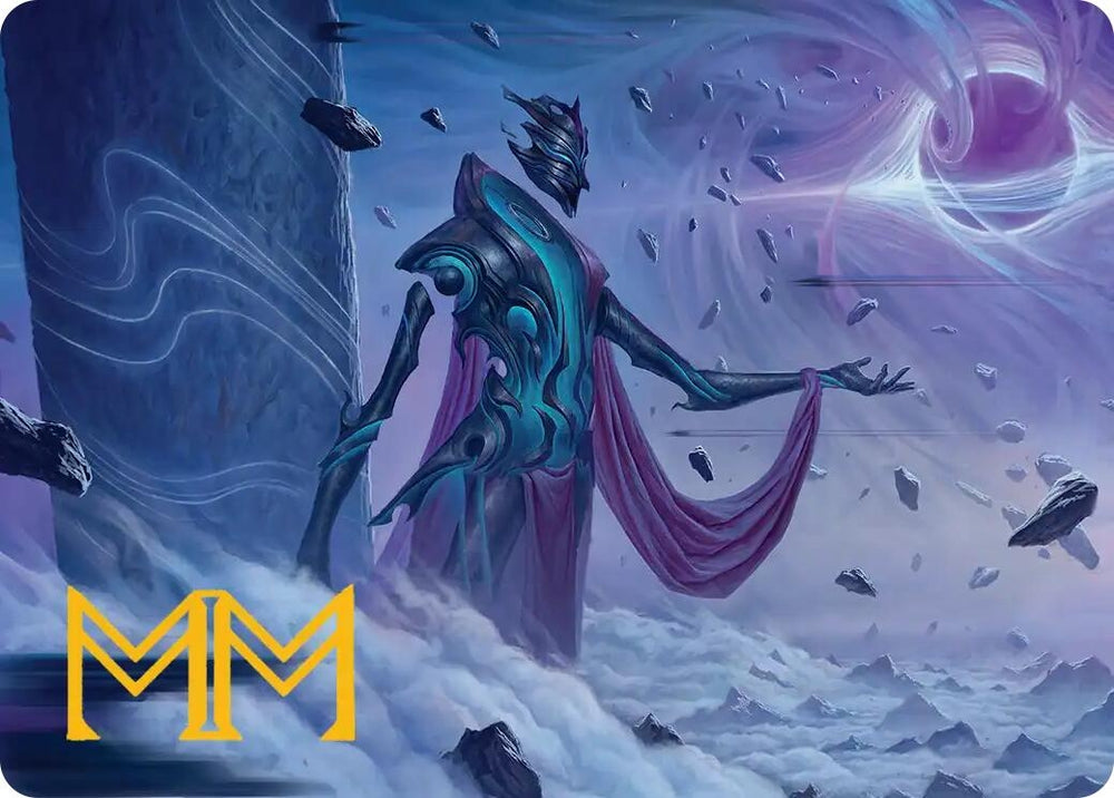 Image for Bygone Colossus Art Card (Gold-Stamped Signature) (26) (Art Series: Edge of Eternities) (ASEOE) - Magic: The Gathering
