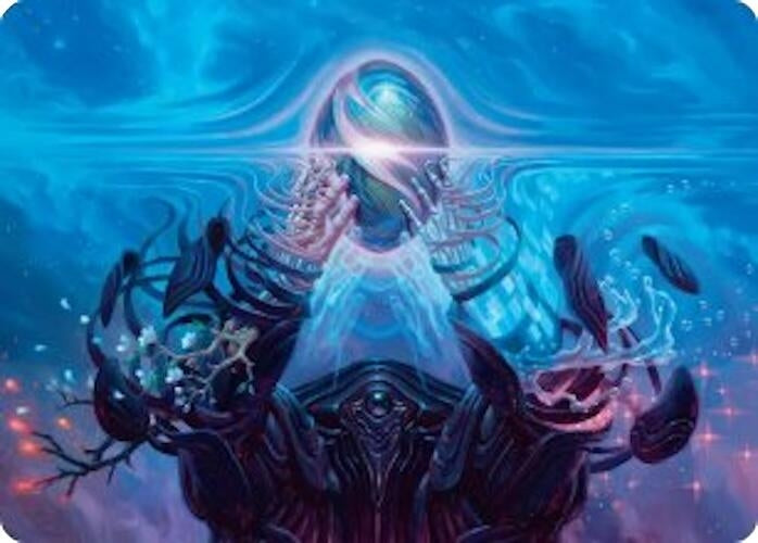 Image for The Endstone Art Card (28) (Art Series: Edge of Eternities) (ASEOE) - Magic: The Gathering