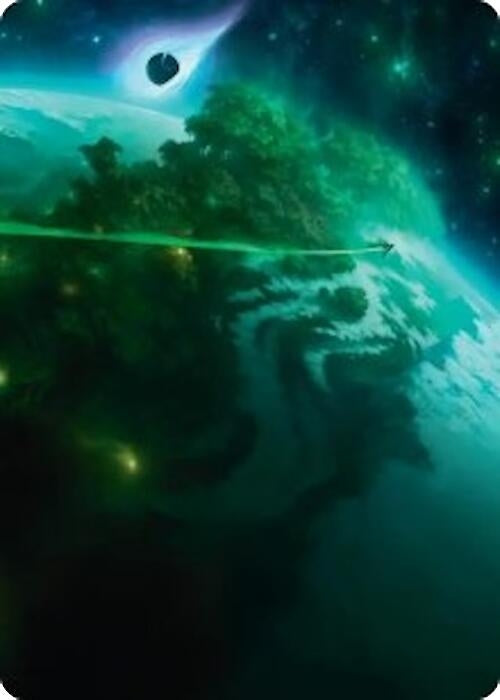 Image for Evendo, Waking Haven Art Card (30) (Art Series: Edge of Eternities) (ASEOE) - Magic: The Gathering