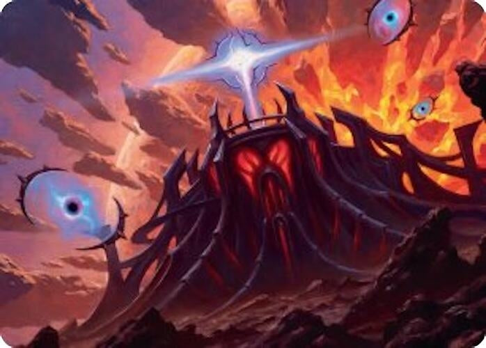 Image for Secluded Starforge Art Card (32) (Art Series: Edge of Eternities) (ASEOE) - Magic: The Gathering