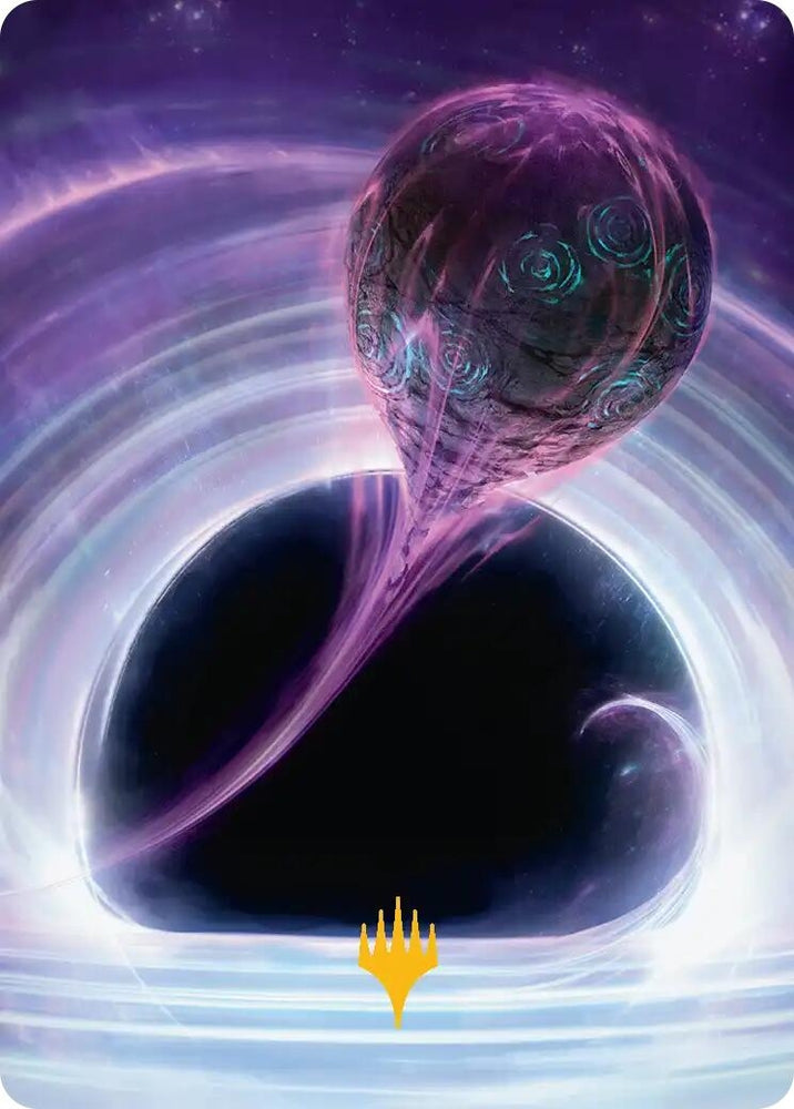 Image for Susur Secundi, Void Altar Art Card (Gold-Stamped Planeswalker Symbol) (33) (Art Series: Edge of Eternities) (ASEOE) - Magic: The Gathering