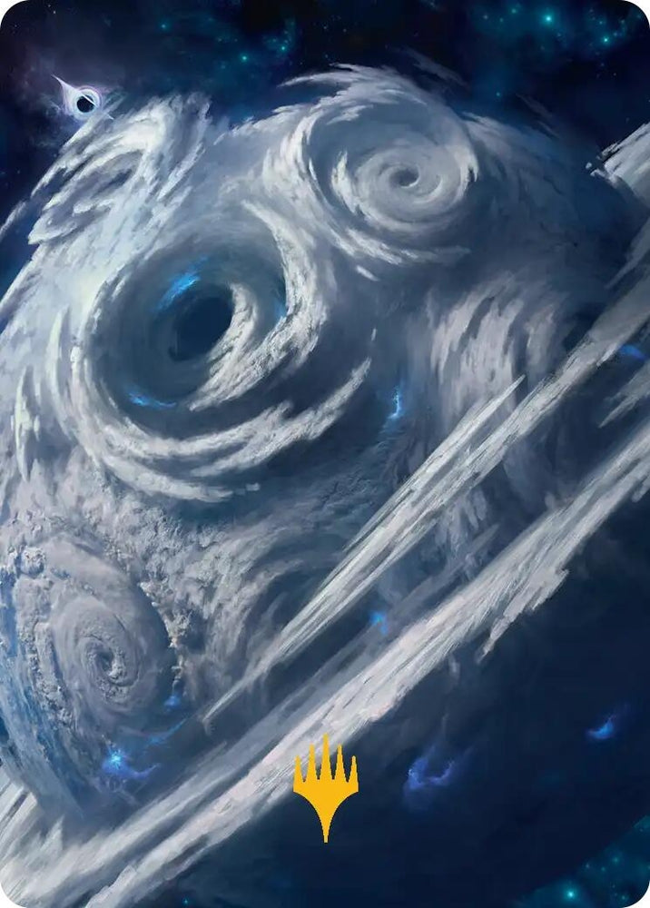 Image for Uthros, Titanic Godcore Art Card (Gold-Stamped Planeswalker Symbol) (34) (Art Series: Edge of Eternities) (ASEOE) - Magic: The Gathering