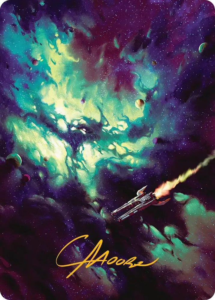 Image for Blinkmoth Nexus Art Card (Gold-Stamped Signature) (42) (Art Series: Edge of Eternities) (ASEOE) - Magic: The Gathering