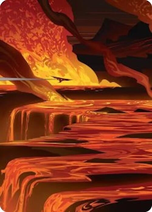 Image for Blast Zone Art Card (48) (Art Series: Edge of Eternities) (ASEOE) - Magic: The Gathering