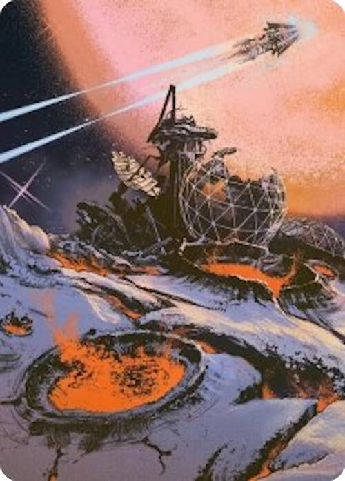 Image for Petrified Field Art Card (52) (Art Series: Edge of Eternities) (ASEOE) - Magic: The Gathering