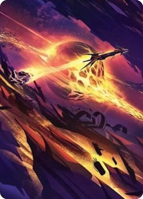 Image for Scavenger Grounds Art Card (53/54) (53) (Art Series: Edge of Eternities) (ASEOE) - Magic: The Gathering