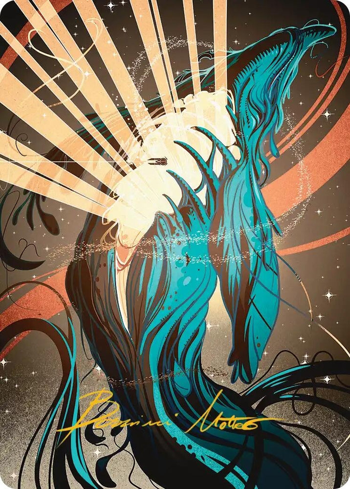 Image for Swarmyard Art Card (Gold-Stamped Signature) (54) (Art Series: Edge of Eternities) (ASEOE) - Magic: The Gathering