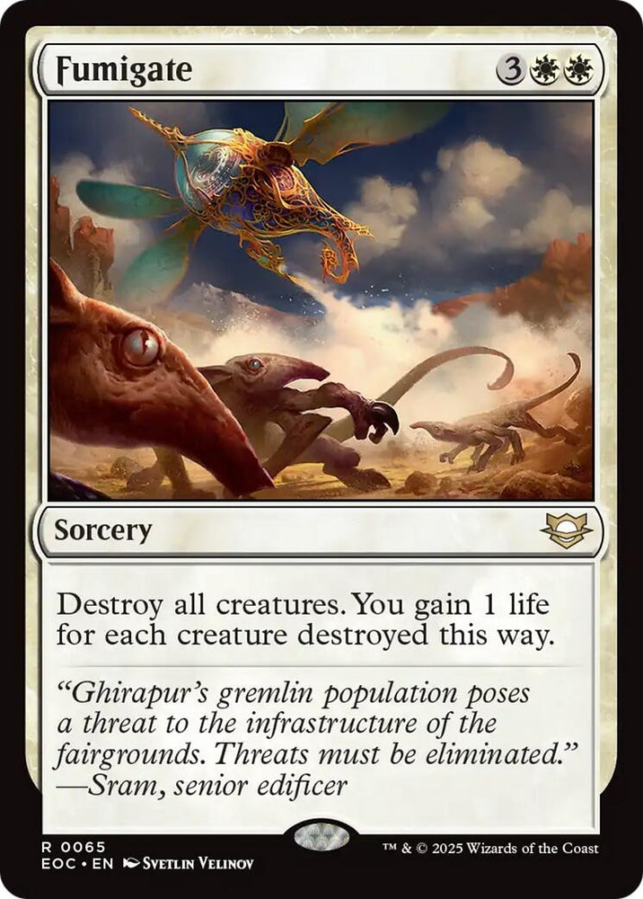 Image for Fumigate (65) (Commander: Edge of Eternities) - Magic: The Gathering