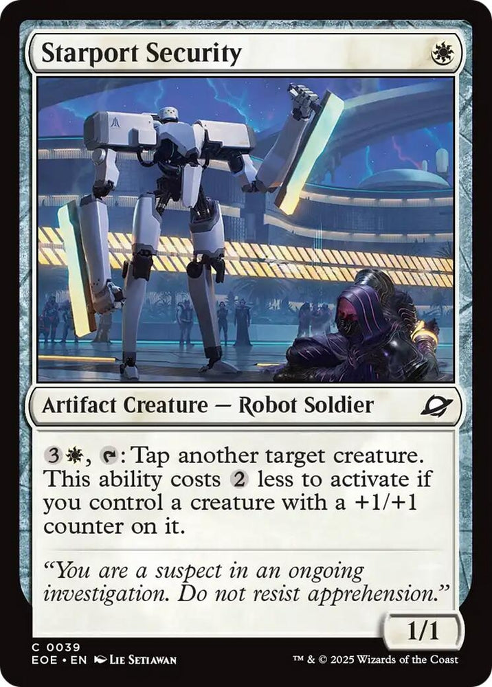 Image for Starport Security (39) (Edge of Eternities) - Magic: The Gathering