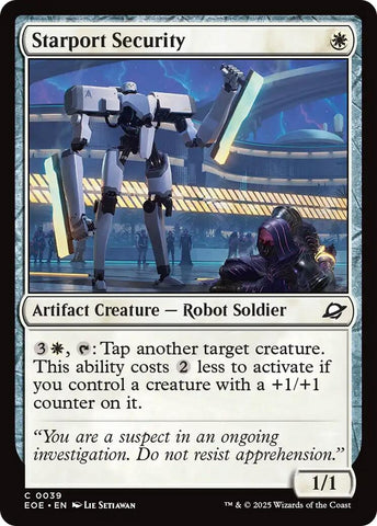 Image for Starport Security (39) (Edge of Eternities) - Magic: The Gathering