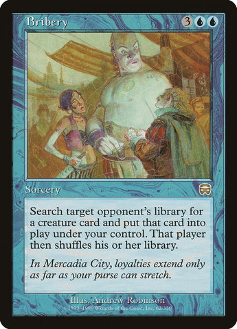 Image for Bribery (62) [Mercadian Masques]