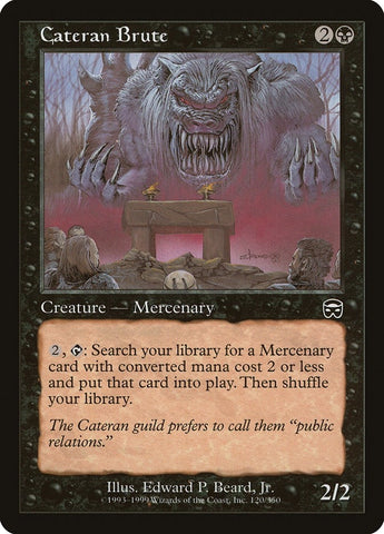 Image for Cateran Brute (120) [Mercadian Masques]
