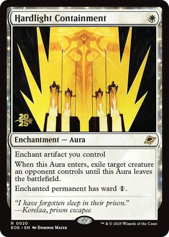 Image for Hardlight Containment (20) (Prerelease Cards) - Magic: The Gathering