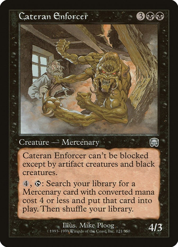 Image for Cateran Enforcer (121) [Mercadian Masques]