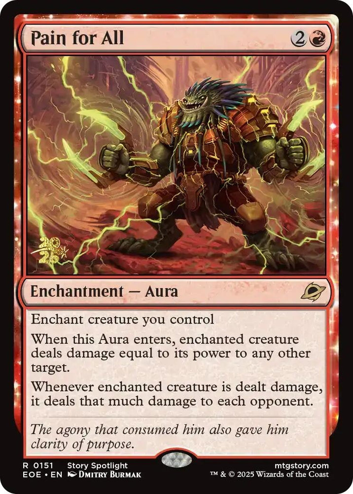 Image for Pain for All (151) (Prerelease Cards) - Magic: The Gathering